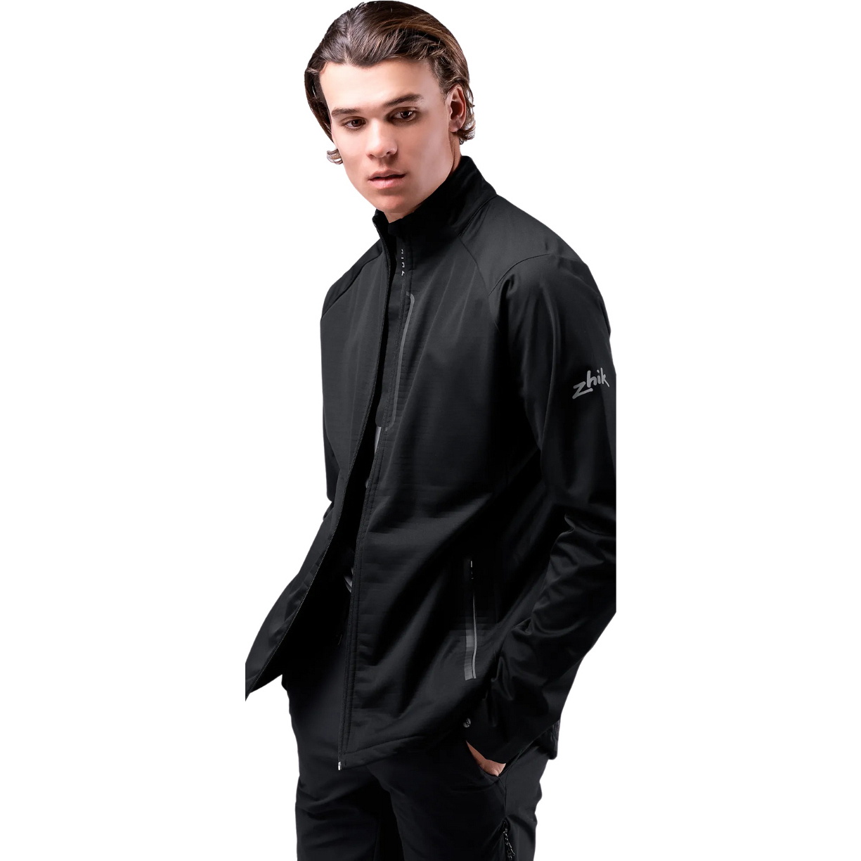 2026 Zhik Mens 3L Softshell Jacket JKT-0060-M-BLK - Black